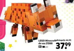 Intertoys LEGO Minecraft de vos 21588 aanbieding