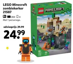 Intertoys LEGO Minecraft Zombiekerker 21587 aanbieding