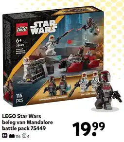 Intertoys LEGO Star Wars beleg van Mandalore battle pack 75449 aanbieding