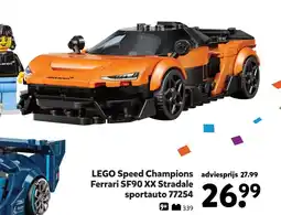 Intertoys LEGO Speed Champions Ferrari SF90 XX Stradale sportauto 77254 aanbieding