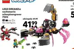Intertoys LEGO DREAMZZZ nachtmerrie schorpioengraver 71513 aanbieding