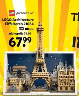 Intertoys LEGO Architecture Eiffeltoren 21064 aanbieding