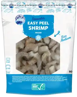 Albert Heijn Super Choice Garnalen M rauw ongepeld bel aanbieding