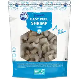 Albert Heijn Super Choice Garnalen M rauw ongepeld bel aanbieding