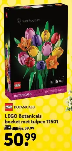 Intertoys LEGO Botanicals boeket met tulpen 11501 aanbieding