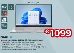 AUVA Asus Vivobook 18 M1807HA-S8022W-BE-ITAS17M1807HAS8 aanbieding