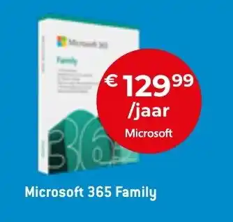 AUVA Microsoft 365 Family aanbieding