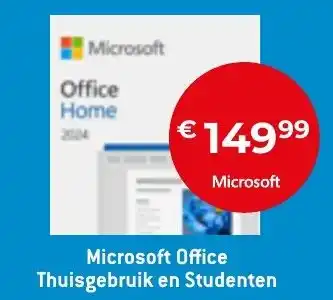 AUVA Microsoft Office Thuisgebruik en Studenten aanbieding