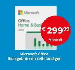 AUVA Microsoft Office Thuisgebruik en Zelfstandigen aanbieding