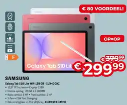 AUVA Samsung Galaxy Tab S10 Lite Wifi 128 GB - SUX400NZ aanbieding