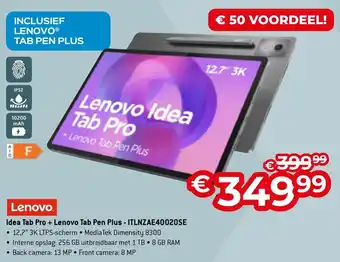 Lenovo Idea Tab Pro + Lenovo Tab Pen Plus -ITLNZAE40020SE