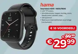 AUVA hama Smartwatch 4000 - HA00178640 aanbieding