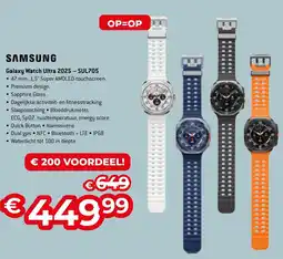 AUVA Samsung Galaxy Watch Ultra 2025 - SUL705 aanbieding