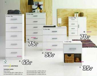 Jysk Tapdrup Serie aanbieding