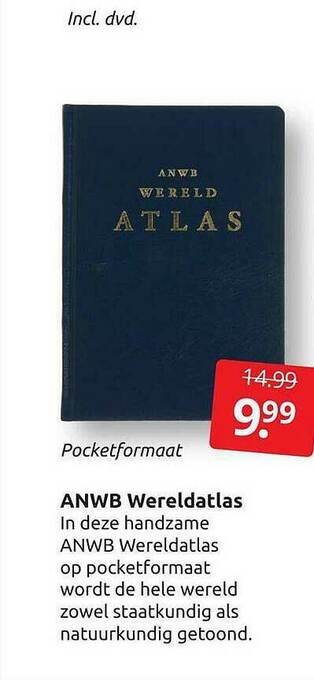 Boekenvoordeel Anwb Wereldatlas aanbieding