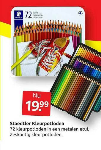 Boekenvoordeel Staedtler Kleurpotloden aanbieding