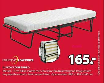 Jysk Ilskov Logeerbed aanbieding