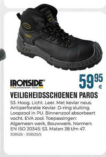 Ironside Veiligheidsschoenen Paros