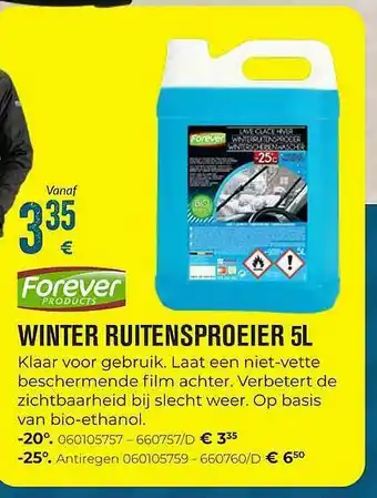 Forever Winter Ruitensproeier