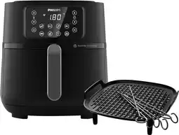 Coolblue Philips Airfryer XXL HD9285/90 + Grille Double Niveau aanbieding