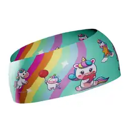 Decathlon Hardloophoofdband Unisex Naadloos Omkeerbaar Elite UNICORNIO aanbieding