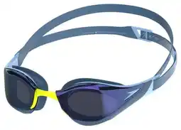 Decathlon Speedo Fastskin Pure Focus Zwembril Spiegelblauw/Grijs aanbieding