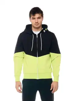 Decathlon Leone Active heren non-sweatshirt met ritssluiting en capuchon aanbieding