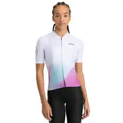 Decathlon Dames Fietsen wielershirt korte mouw M2 Venturi Wit aanbieding