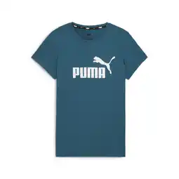 Decathlon Essentials Logo T-shirt voor dames PUMA Cold Green aanbieding