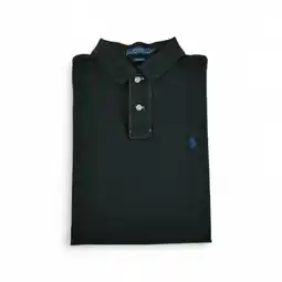 Decathlon Tweedehands - Korte mouw Heren Polo Zwart - Als nieuw aanbieding