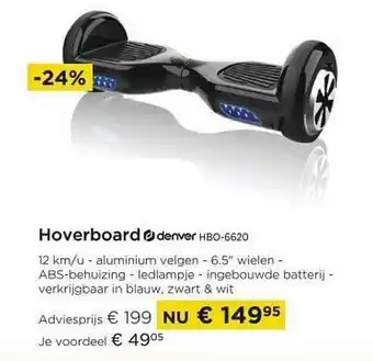 Molecule Hoverboard Denver aanbieding