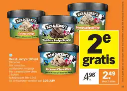 Albert Heijn Ben & Jerry's 100 ml aanbieding
