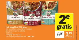 Albert Heijn Hak stazakken 550 gram aanbieding