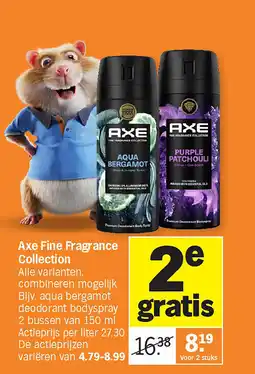 Albert Heijn Axe Fine Fragrance Collection aanbieding