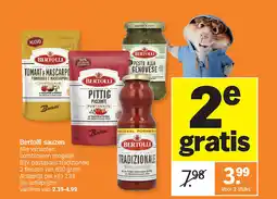 Albert Heijn Bertolli sauzen aanbieding