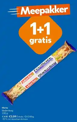 OKay Herta bladerdeeg 230 g aanbieding