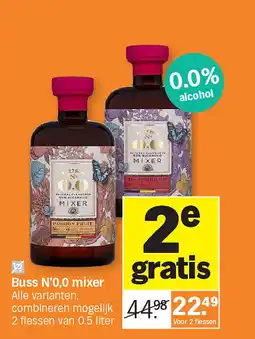 Albert Heijn Buss N'0,0 mixer aanbieding