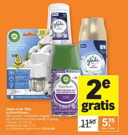 Albert Heijn Glade en Air Wick luchtverfrissers aanbieding