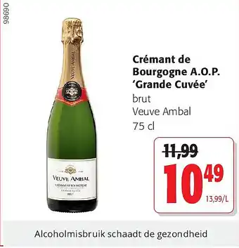 Crémant de Bourgogne A.O.P. ‘Grande Cuvée’