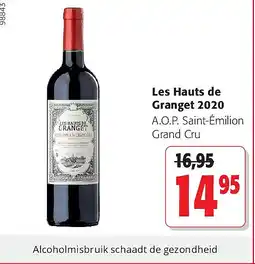 Colruyt Les Hauts de Granget 2020 aanbieding