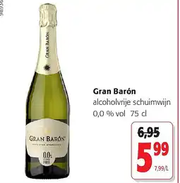 Colruyt Gran Barón aanbieding
