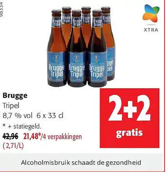 Colruyt Brugge Tripel aanbieding