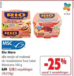 Colruyt Rio Mare Insalatissime Tuna Salad Messicana 160 g aanbieding