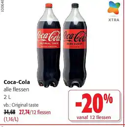 Colruyt Coca-Cola Original taste aanbieding