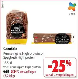 Colruyt Garofalo Penne rigate High protein aanbieding