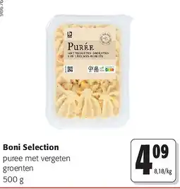 Colruyt Boni Selection puree met vergeten groenten 500 g aanbieding