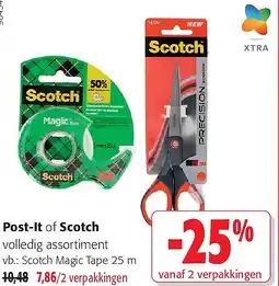 Colruyt Post-It of Scotch aanbieding
