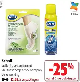 Colruyt Scholl volledig assortiment aanbieding