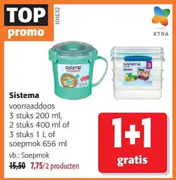 Colruyt Sistema voorraaddoos 3 stuks aanbieding