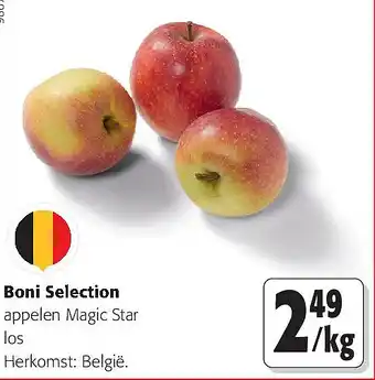 Colruyt Boni Selection appelen Magic Star los aanbieding